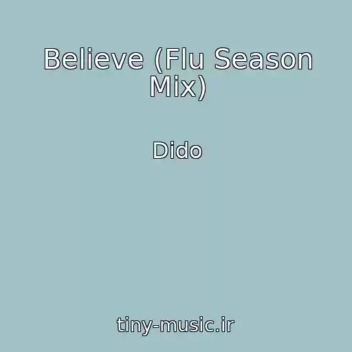 کاور آهنگ Believe (Flu Season Mix) از Dido