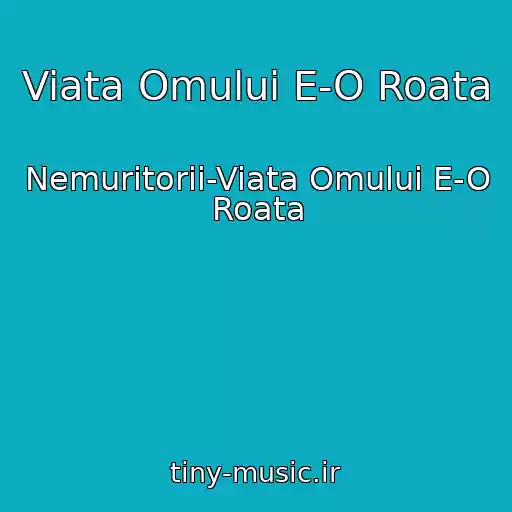 کاور آهنگ Viata Omului E-O Roata از Nemuritorii-Viata Omului E-O Roata