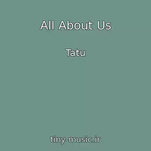 کاور آهنگ All About Us از Tatu