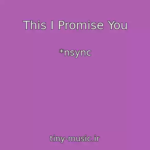 کاور آهنگ This I Promise You از *nsync