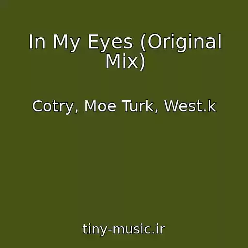 کاور آهنگ In My Eyes (Original Mix) از Cotry, Moe Turk, West.k