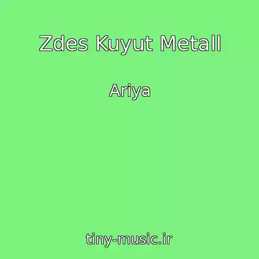 کاور آهنگ Zdes Kuyut Metall از Ariya