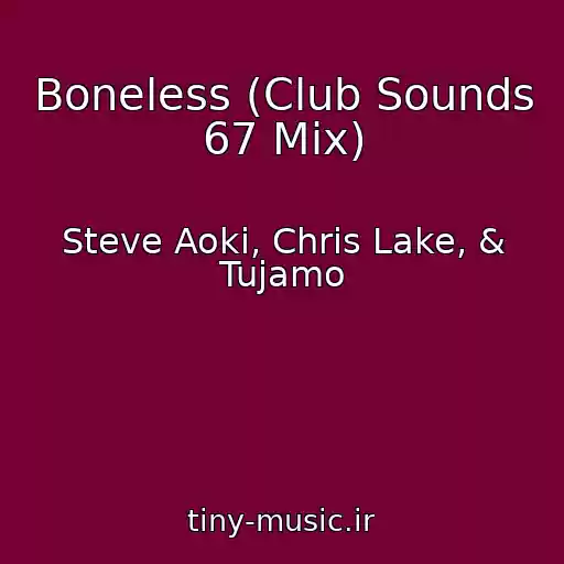 کاور آهنگ Boneless (Club Sounds 67 Mix) از Steve Aoki, Chris Lake, & Tujamo