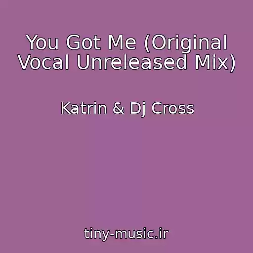 کاور آهنگ You Got Me (Original Vocal Unreleased Mix) از Katrin & Dj Cross