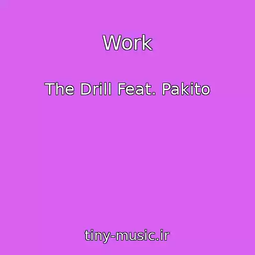 کاور آهنگ Work از The Drill Feat. Pakito