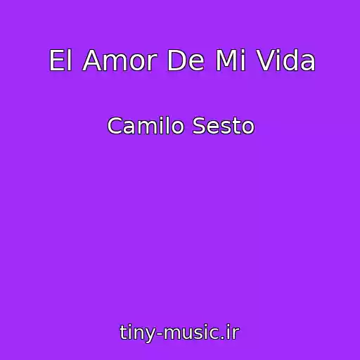کاور آهنگ El Amor De Mi Vida از Camilo Sesto