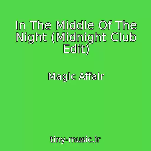 کاور آهنگ In The Middle Of The Night (Midnight Club Edit) از Magic Affair