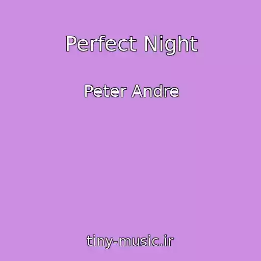 کاور آهنگ Perfect Night از Peter Andre
