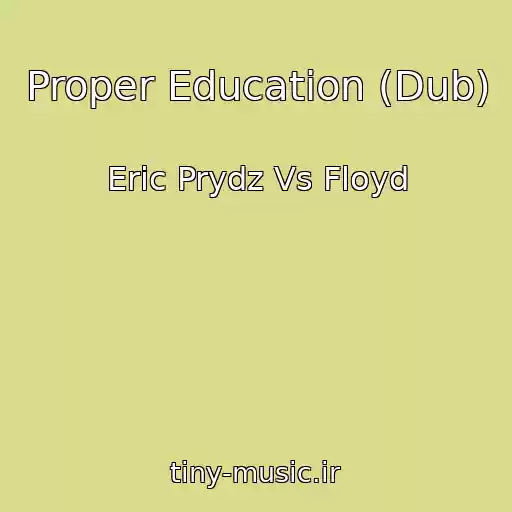 کاور آهنگ Proper Education (Dub) از Eric Prydz Vs Floyd