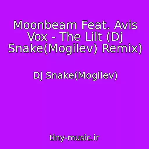 کاور آهنگ Moonbeam Feat. Avis Vox - The Lilt (Dj Snake(Mogilev) Remix) از Dj Snake(Mogilev)