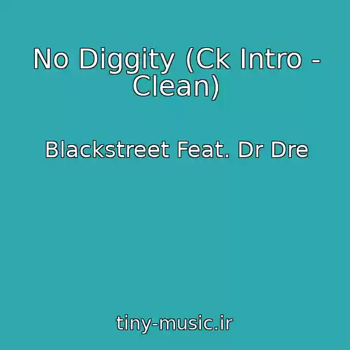 کاور آهنگ No Diggity (Ck Intro - Clean) از Blackstreet Feat. Dr Dre