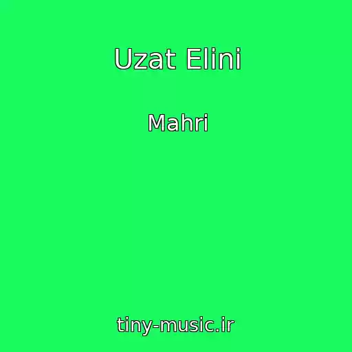 کاور آهنگ Uzat Elini از Mahri