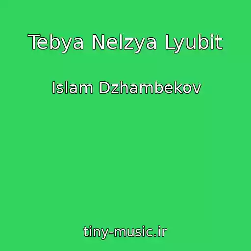 کاور آهنگ Tebya Nelzya Lyubit از Islam Dzhambekov