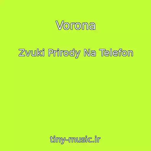 کاور آهنگ Vorona از Zvuki Prirody Na Telefon