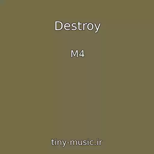 کاور آهنگ Destroy از M4