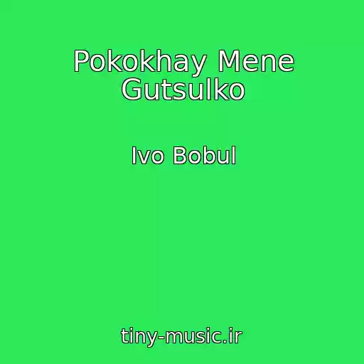 کاور آهنگ Pokokhay Mene Gutsulko از Іvo Bobul