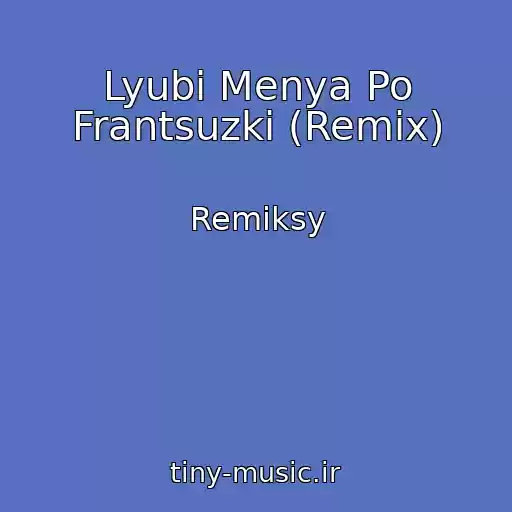 کاور آهنگ Lyubi Menya Po Frantsuzki (Remix) از Remiksy