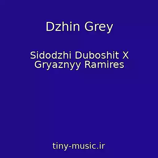 کاور آهنگ Dzhin Grey از Sidodzhi Duboshit X Gryaznyy Ramires