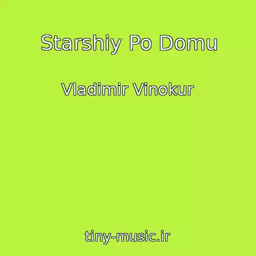 کاور آهنگ Starshiy Po Domu از Vladimir Vinokur