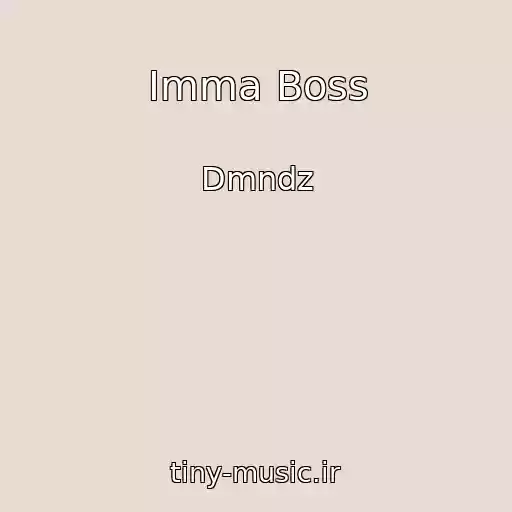 کاور آهنگ Imma Boss از Dmndz