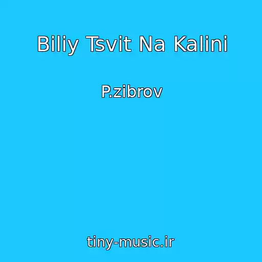 کاور آهنگ Bіliy Tsvіt Na Kalinі از P.zіbrov
