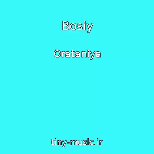 کاور آهنگ Bosiy از Oratanіya
