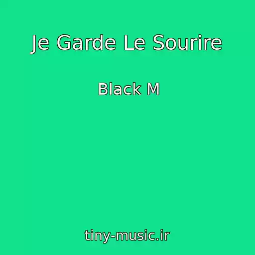 کاور آهنگ Je Garde Le Sourire از Black M