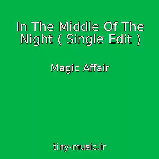 کاور آهنگ In The Middle Of The Night ( Single Edit ) از Magic Affair