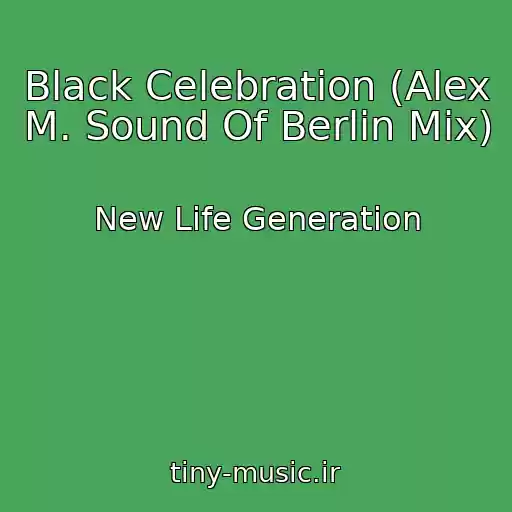 کاور آهنگ Black Celebration (Alex M. Sound Of Berlin Mix) از New Life Generation