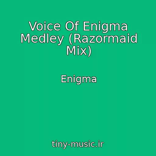 کاور آهنگ Voice Of Enigma Medley (Razormaid Mix) از Enigma