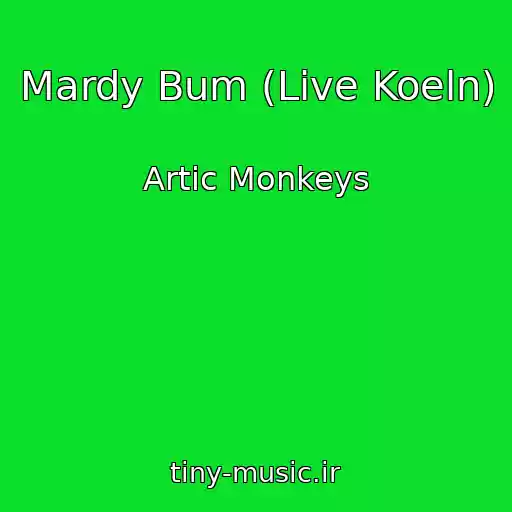 کاور آهنگ Mardy Bum (Live Koeln) از Artic Monkeys