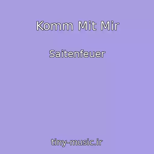 کاور آهنگ Komm Mit Mir از Saitenfeuer