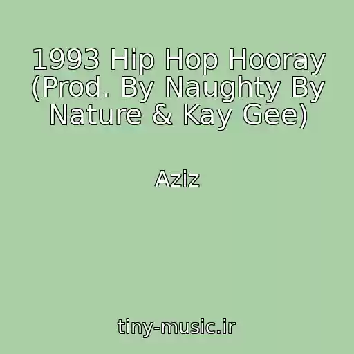 کاور آهنگ 1993 Hip Hop Hooray (Prod. By Naughty By Nature & Kay Gee) از Aziz