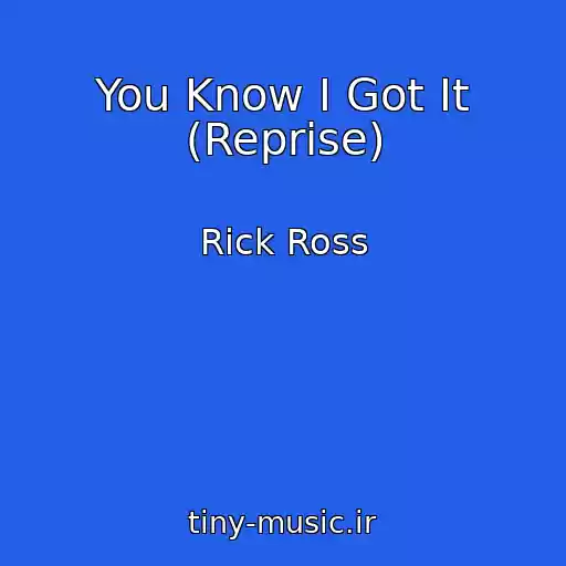 کاور آهنگ You Know I Got It (Reprise) از Rick Ross