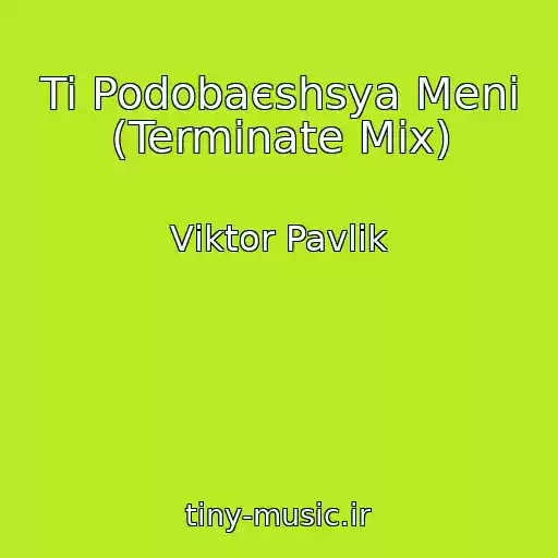 کاور آهنگ Ti Podobaєshsya Menі (Terminate Mix) از Vіktor Pavlіk