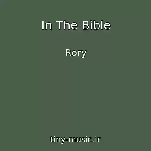 کاور آهنگ In The Bible از Rory