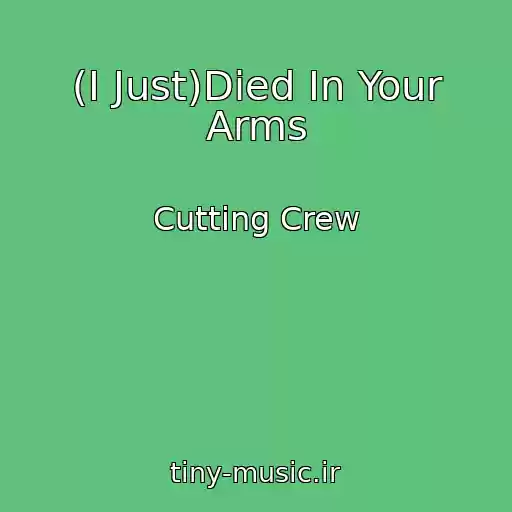 کاور آهنگ (I Just)Died In Your Arms از Cutting Crew
