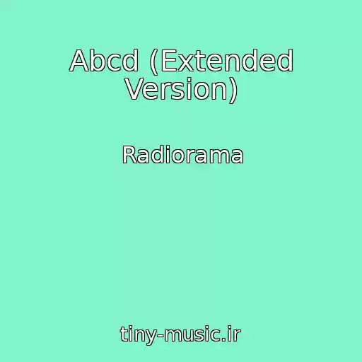 کاور آهنگ Abcd (Extended Version) از Radiorama