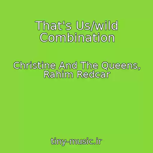 کاور آهنگ That's Us/wild Combination از Christine And The Queens, Rahim Redcar