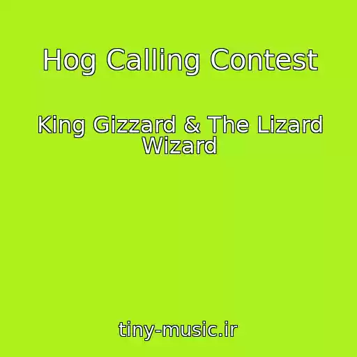 کاور آهنگ Hog Calling Contest از King Gizzard & The Lizard Wizard