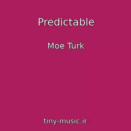 کاور آهنگ Predictable از Moe Turk