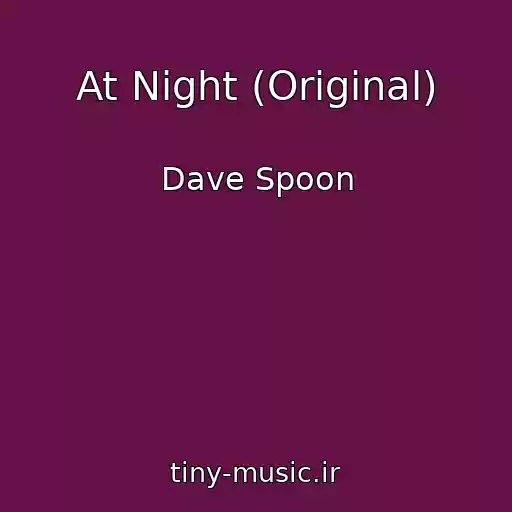 کاور آهنگ At Night (Original) از Dave Spoon