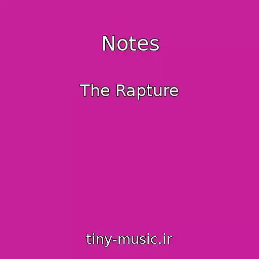 کاور آهنگ Notes از The Rapture