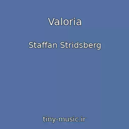 کاور آهنگ Valoria از Staffan Stridsberg