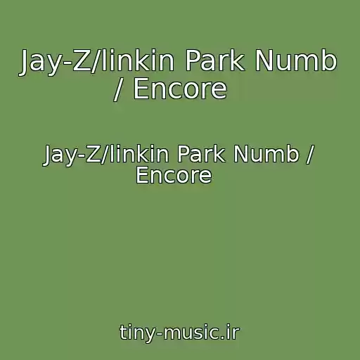 کاور آهنگ Jay-Z/linkin Park Numb / Encore   از Jay-Z/linkin Park Numb / Encore  