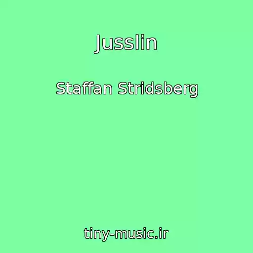 کاور آهنگ Jusslin از Staffan Stridsberg