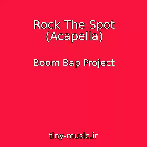 کاور آهنگ Rock The Spot (Acapella) از Boom Bap Project