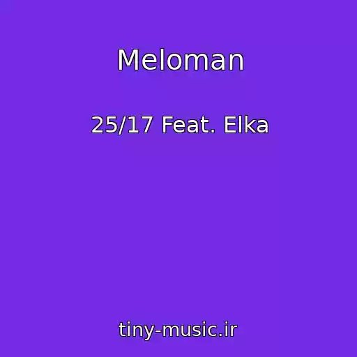 کاور آهنگ Meloman از 25/17 Feat. Elka
