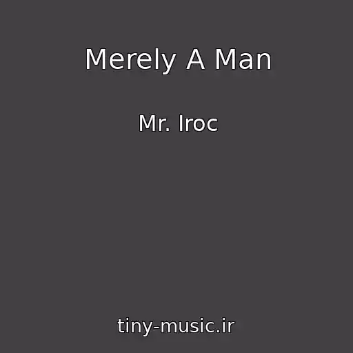 کاور آهنگ Merely A Man از Mr. Iroc