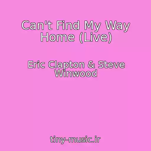 کاور آهنگ Can't Find My Way Home (Live) از Eric Clapton & Steve Winwood